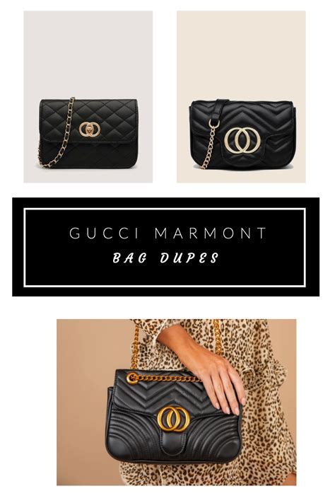 tuta gucci imitazione|Gucci marmont dupe bag.